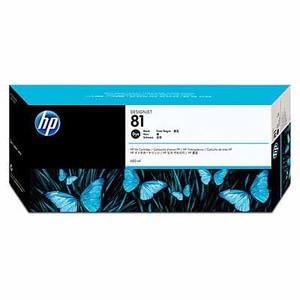 Tinta HP 81 680-ml Black DesignJet Dye Ink Cartridge (C4930A) Original