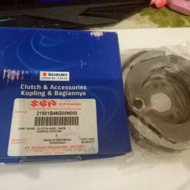 kampas ganda / kampas kopling ganda suzuki spin, skywave 125 ori SGP