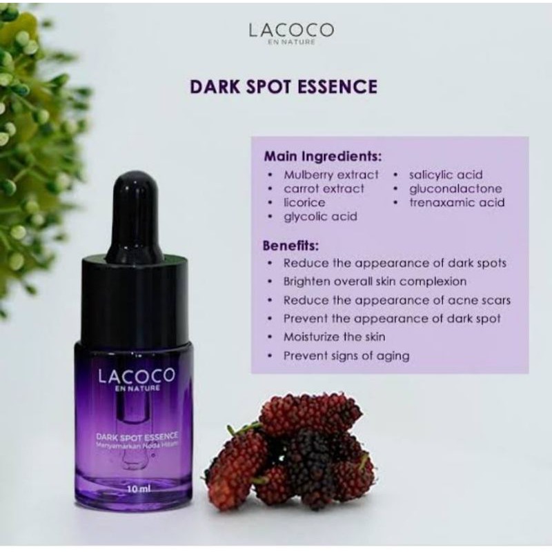 LACOCO ANTI FLEK/serum penghilang FLEK HITAM/LACOCO DARK SPOT ESSENCE
