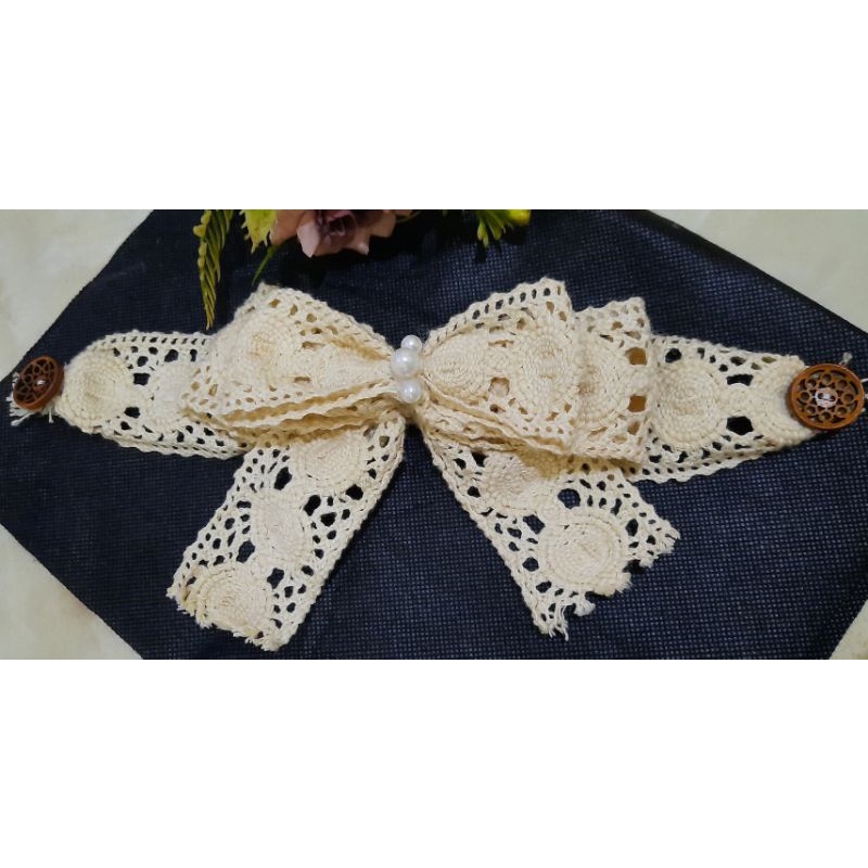 Konektor Masker Renda Vintage