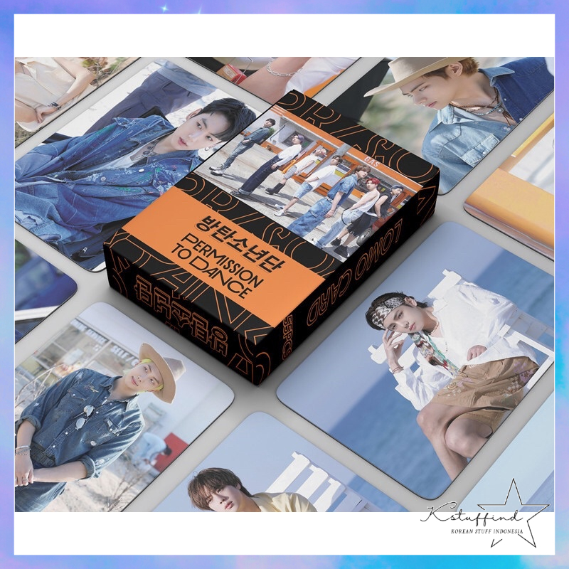 [kstuffind] BTS PERMISSION TO DANCE PHOTOCARD LOMO CARD PHOTO KARTU FOTO PC PTD BANGTAN ARMY SEONYONDAN MURAH 54PCS PCS 54