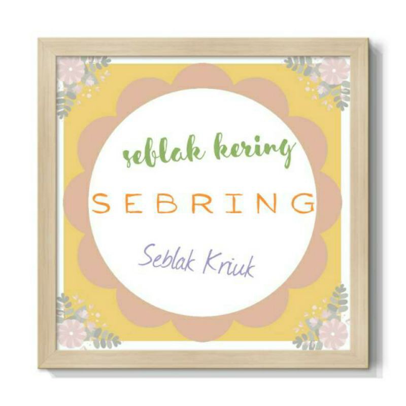 

SEBRING (Seblak Kering)