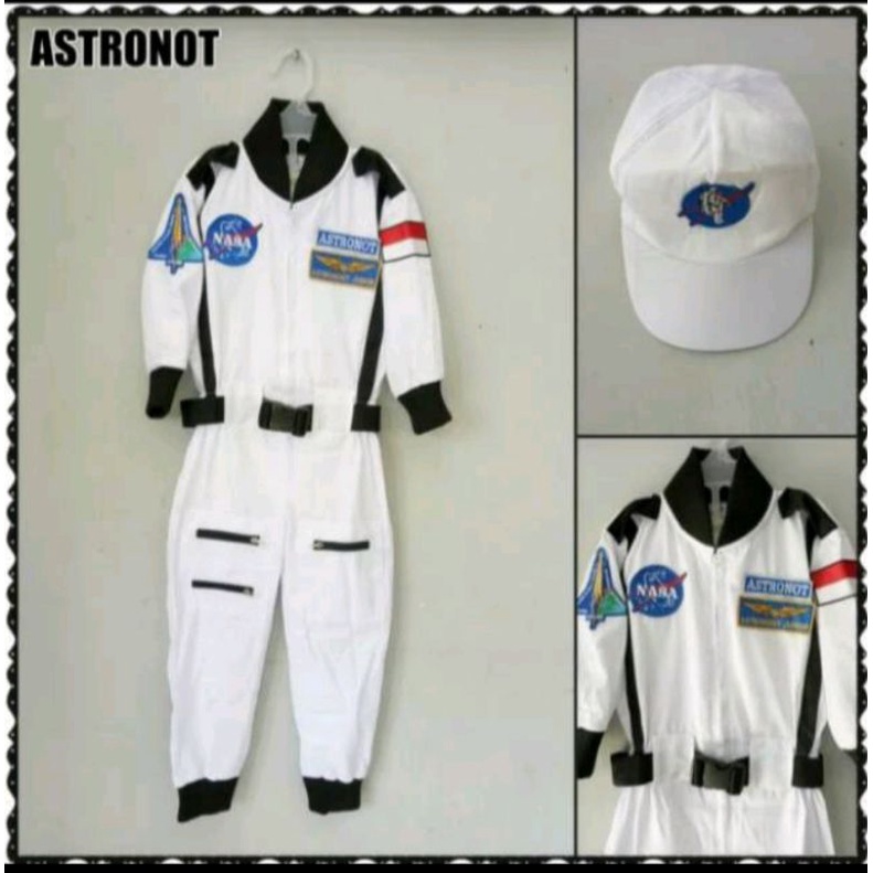 Baju profesi astronot anak / kostum astronot anak tk dan SD