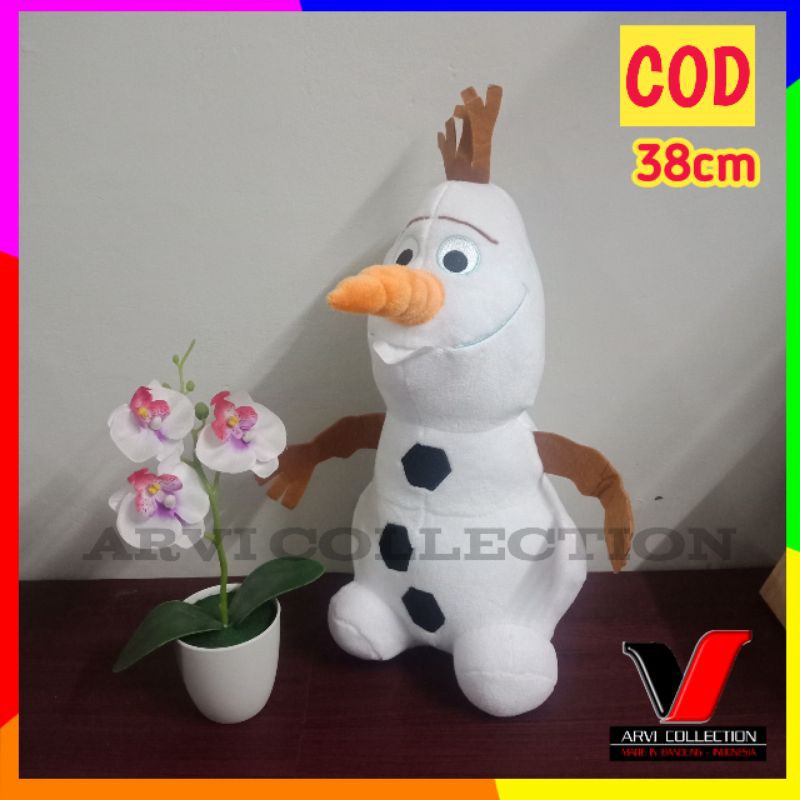 Boneka Olaf Frozen Bahan Yalvo Berkualitas Boneka Olaf Tinggi 40cm Dari Toko Boneka Arvi Collection