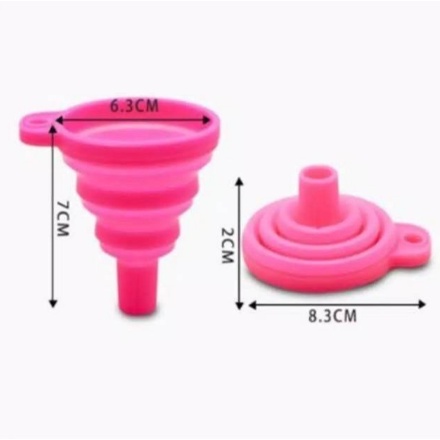 Corong Minyak Silicon Food Grade / Saringan Isi Minyak Ke Botol/ Corong Minyak Lipat /Corong isi Air