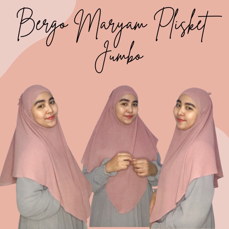 BERGO MARYAM PLISKET CERUTY PREMIUM JUMBO