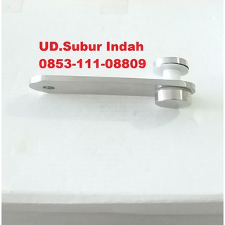 Aksesoris Plat Railing Tangga Kaca 1-Sisi Stainless | Shopee Indonesia