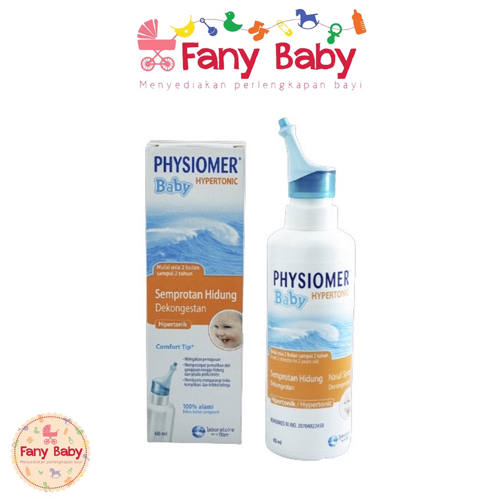 PHYSIOMER BABY DECONGEST NASAL HYPERTONIC 60ML