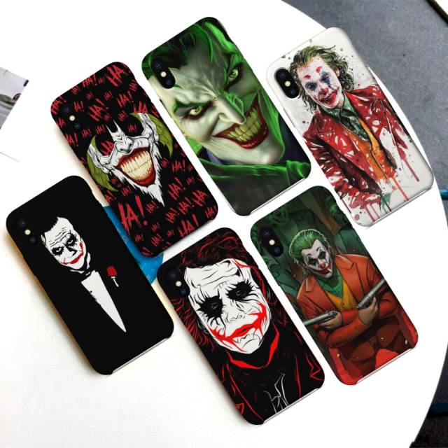 Casing hardcase joker Xiaomi redmi note 1 2 3 4 4x 5 5pro 5a 6 7 8 8pro redmi s2 mi a2 lite mi a1