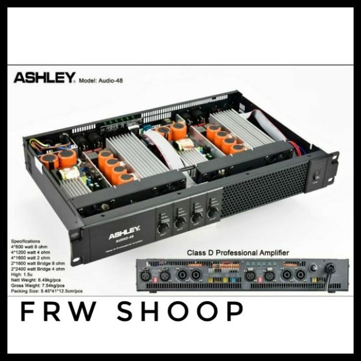 Power Amplifier Ashley Audio 48 / Audio48 / Audio-48 Original Kode 1160