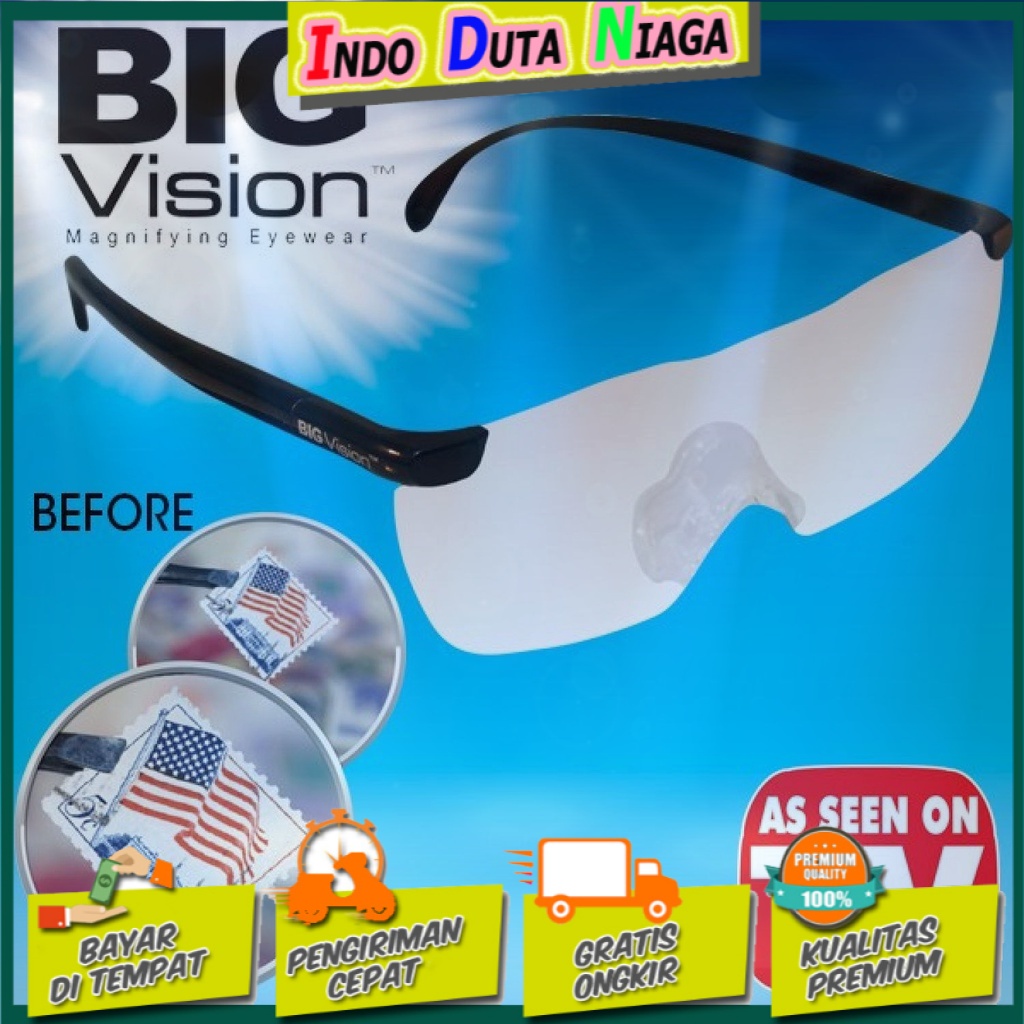 Big Vision Kacamata Pembesar Simple Design