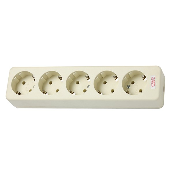 Uticon Stopkontak Arde Portabel 5-Soket ST158