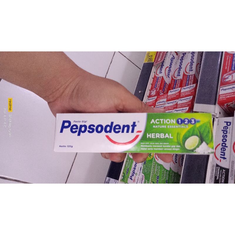 PEPSODENT Action 123 Pasta Gigi Herbal 160&120&110 gr