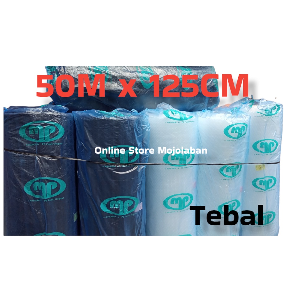 

Bubble Wrap MP 50M x 125 CM [ Pengiriman Regular Cargo ]