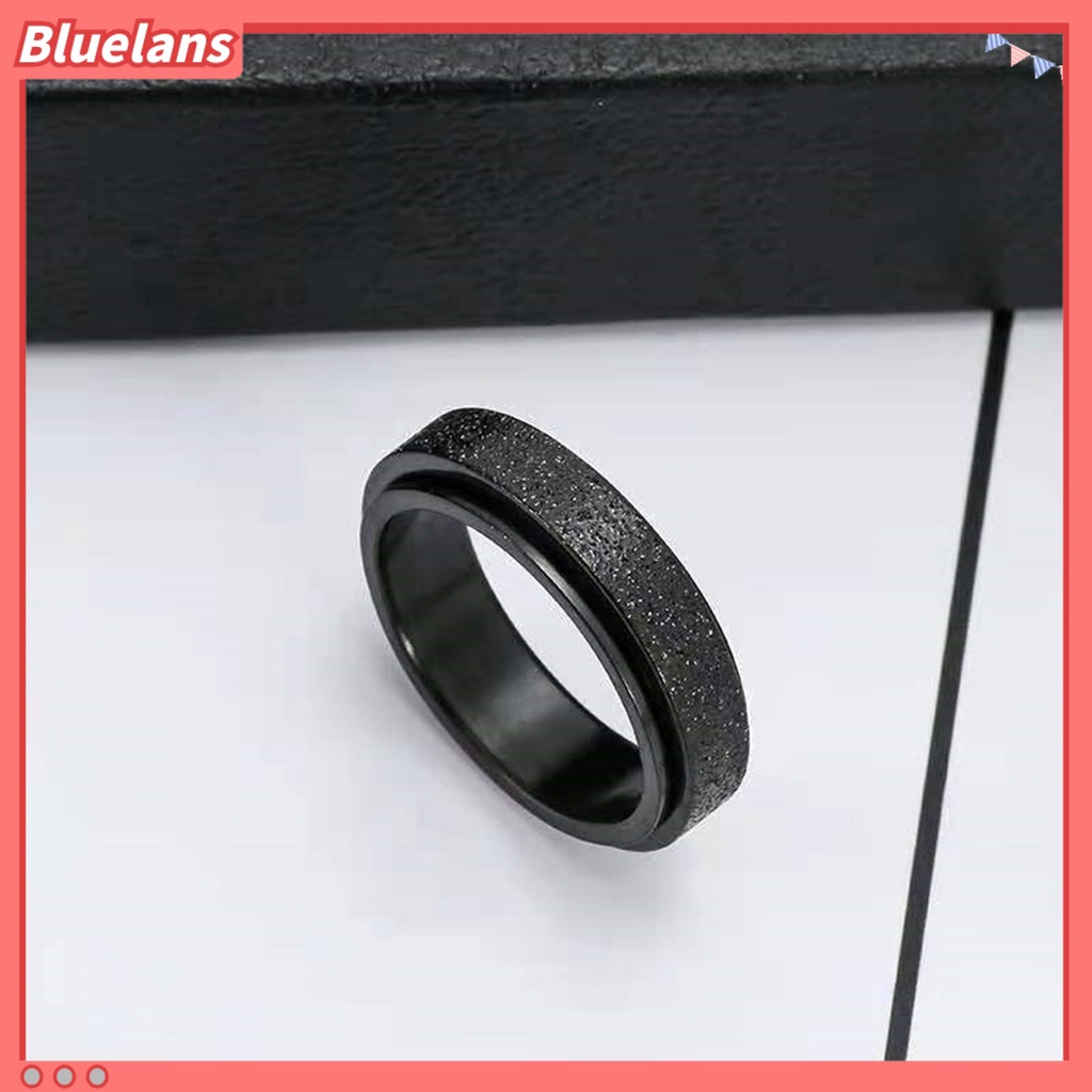 Bluelans Cincin Spinner Fidget Unisex Dewasa Anti Stres / Gelisah