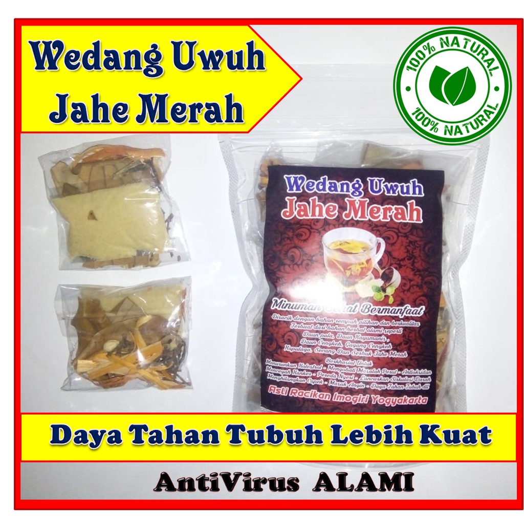 

wedang uwuh jahe merah