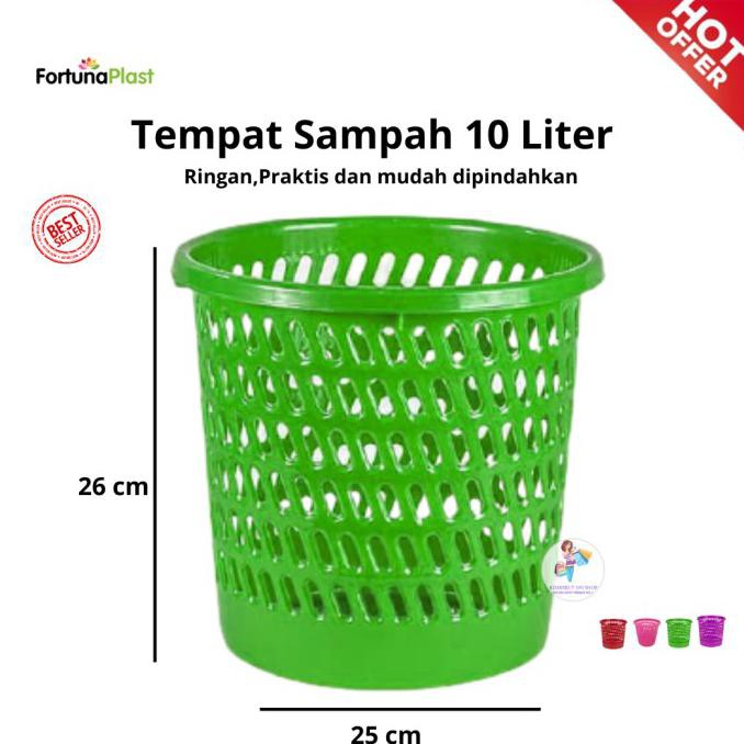 TEMPAT SAMPAH WARNA 10 LITER