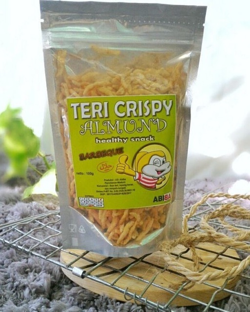 

Teri Crispy Almund 100gram/pcs Halal