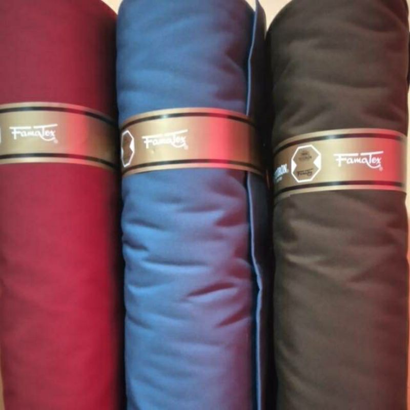 Per Roll Kain Bahan Famatex Asli Ori untuk Seragam sekolah SD SMP SMA PRAMUKA