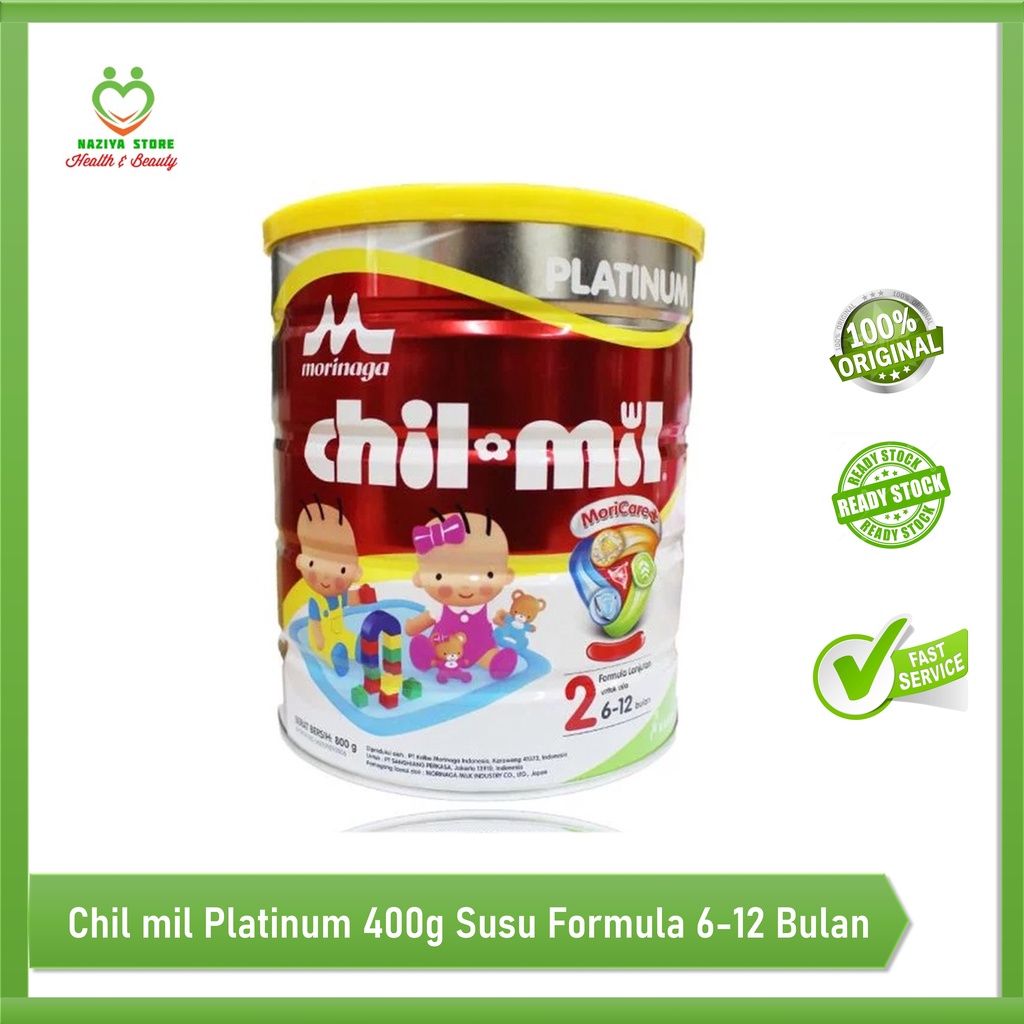 Morinaga Chil Mil Platinum Moricare 400 gr - Susu Formula Bayi
