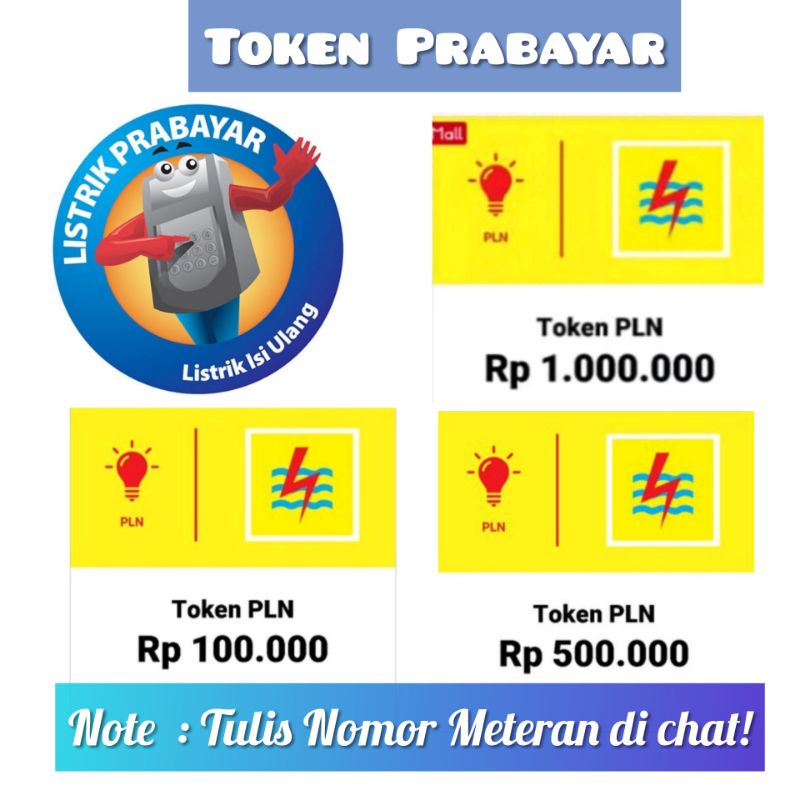 Harga pln token 500k Terbaru Agt 2025 | BigGo Indonesia