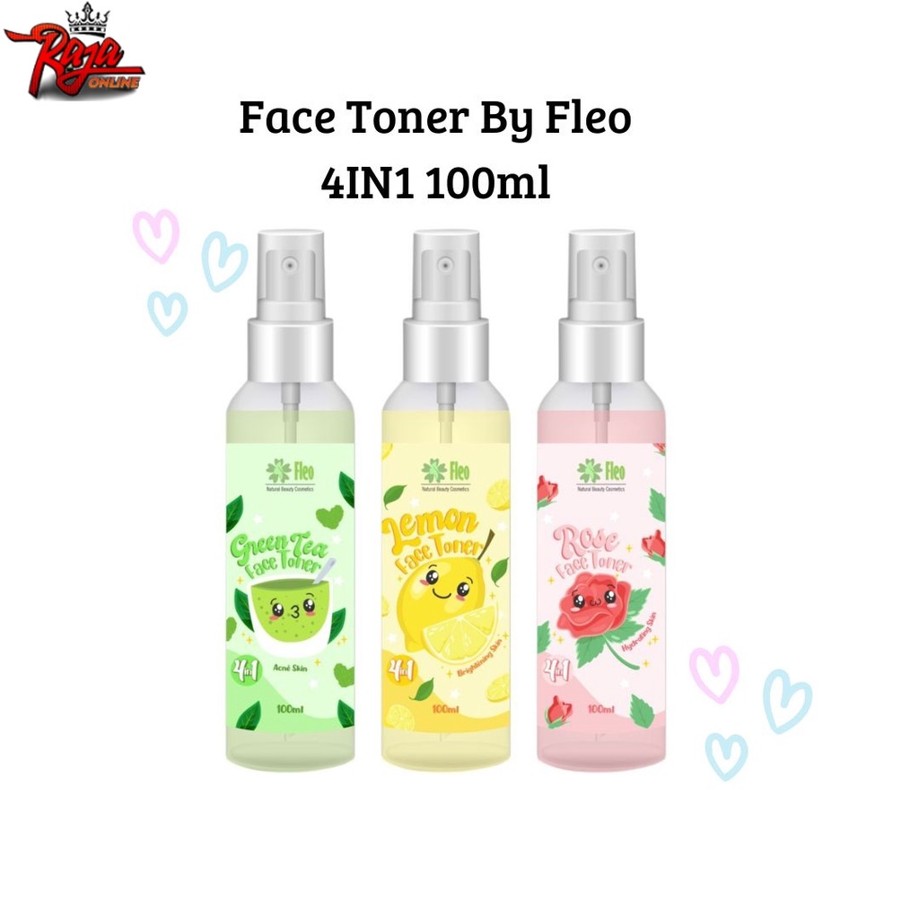 FT03 - Face Toner FLEO 4 in 1 Spray Water BPOM