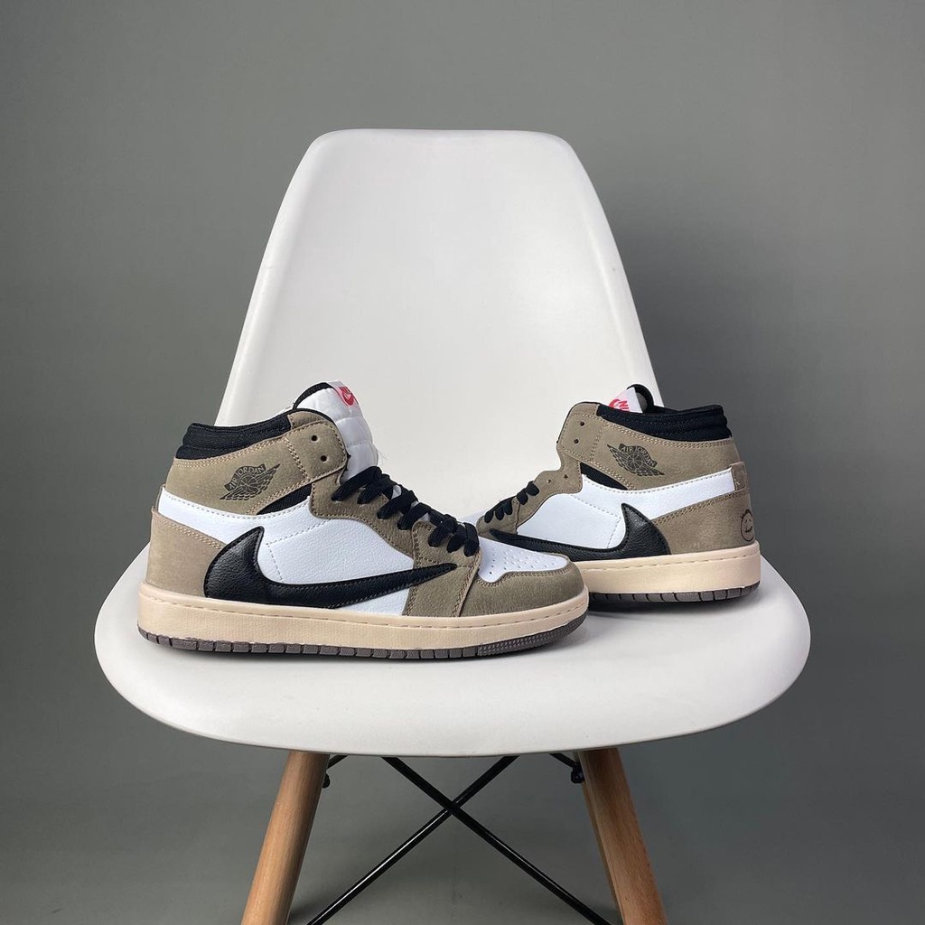Sepatu NK Air Jordan 1 High X Travis Scoot Premium Import Made In Vietnam