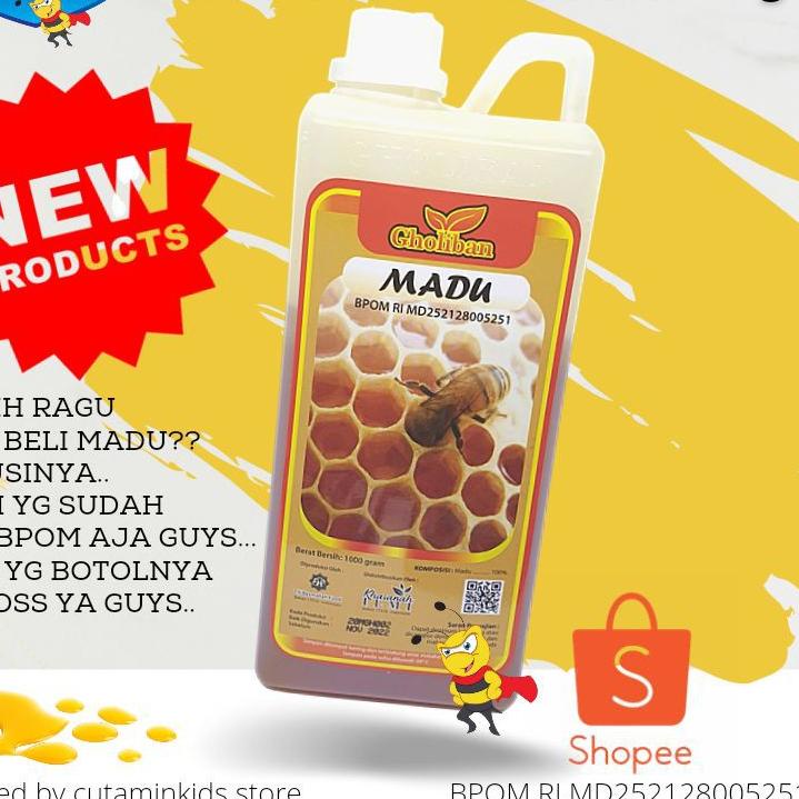 

Terlaku. ZC6Q PROMO..!! MADU HUTAN MULTIFLORA STANDAR BPOM GHOLIBAN 1000GR/ 1KG PRODUK ASLI SD Ready