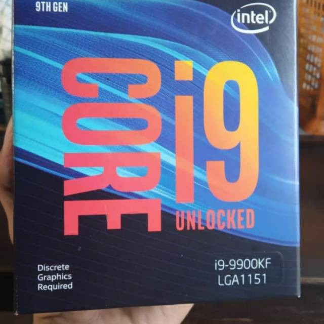 PROCESSOR INTEL CORE 8 i9 9900KF BOX WITH FAN SOCKET 1151 COFFEE LAKE