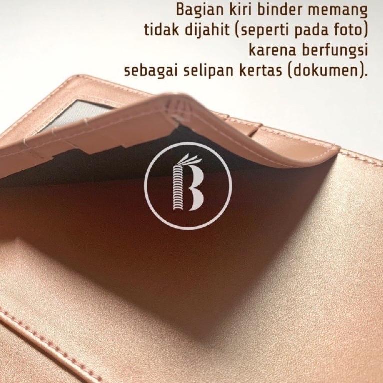 

(E1J8) Bindermu READY Binder New 03 Printing Quotes Marble Holographic Kulit Anti Air 20ring A5 / 26ring B5 6ring A6 //Ada@Promo