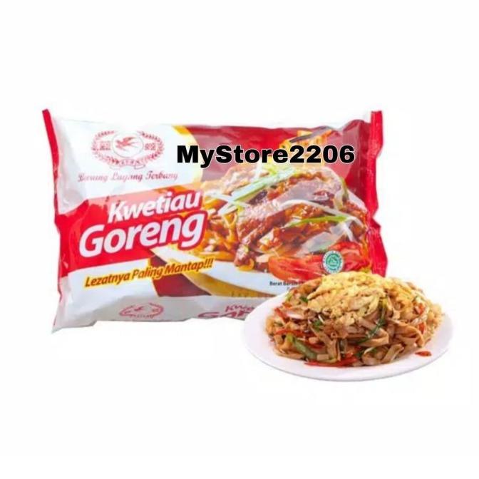 

Kwetiau / Kwetiaw Goreng Instant Cap Burung Layang Terbang 89