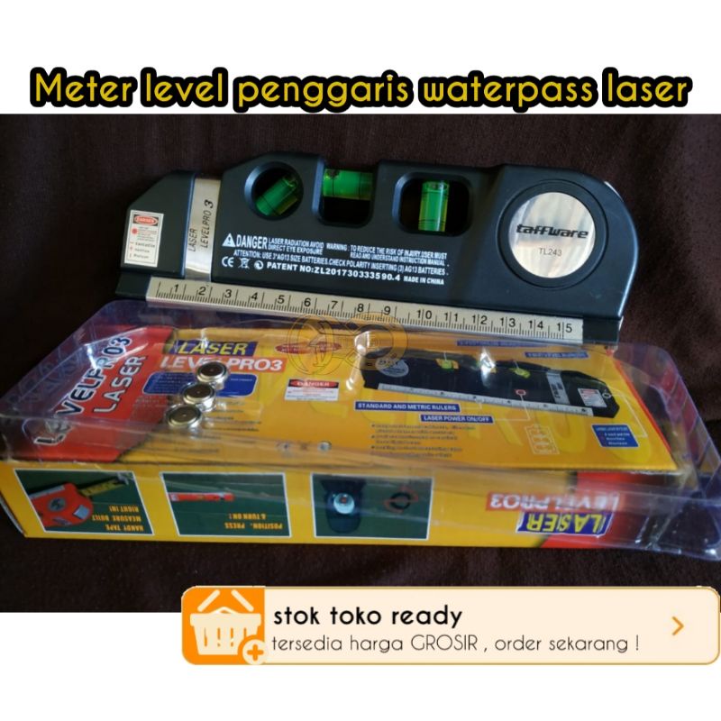 alat ukur pengukur garis waterpass meteran laser Meteran laser keramik Waterpas keramik laser