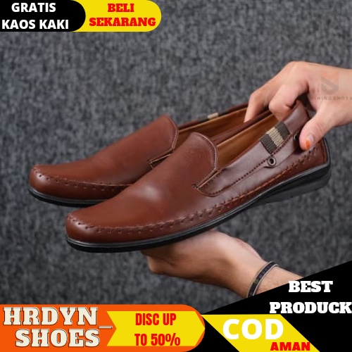 MINING X SEPATU SLIP ON PRIA LOAFER DEWASA SCRAPER KULIT ASLI CASUAL FORMAL SLIP ON PRIA KERJA KANTOR GURU PNS PESTA RESMI NYAMAN || SLIP ON PRIA PANSUS BERKUALITAS 2021