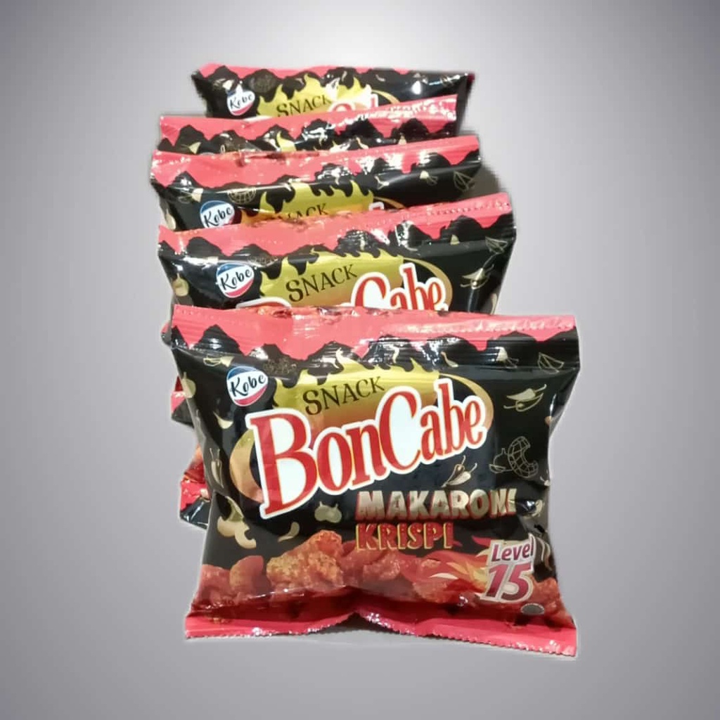 

Makaroni Bon Cabe Level 15 Snack 30gr [10 pcs/renceng]