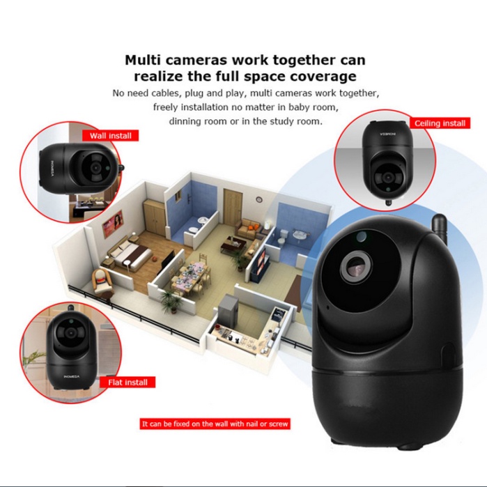 Wifi Camera Mini Cloud Storage IP Camera Wireless