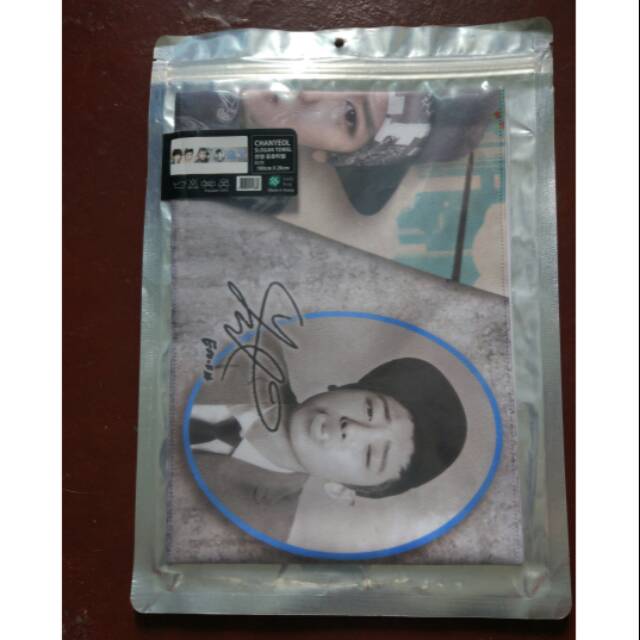 Slogan Towel EXO Chanyeol