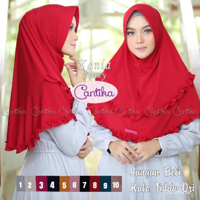 HIJAB INSTAN KANIA JERSEY ORI BY CANTIKA