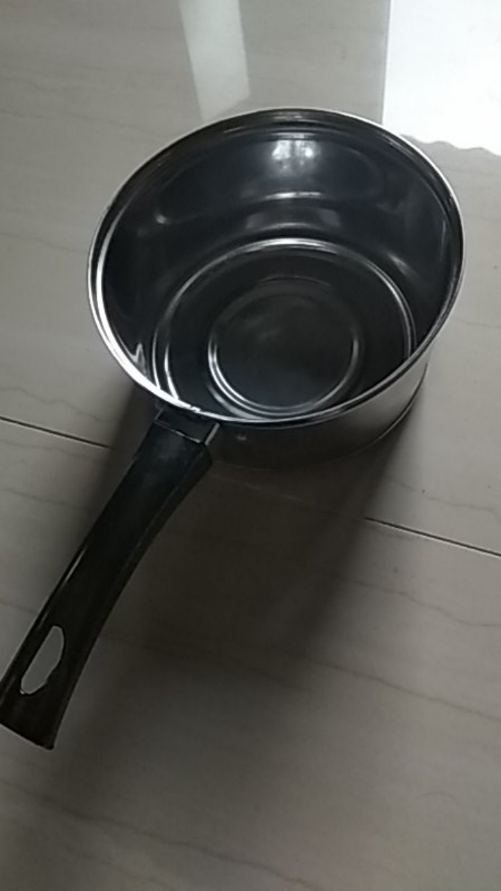 Panci Mie Gagang Ukuran 16 Susu Serbaguna Tanpa Tutup Stainless Stell Alat Dapur Untuk Memasak Air