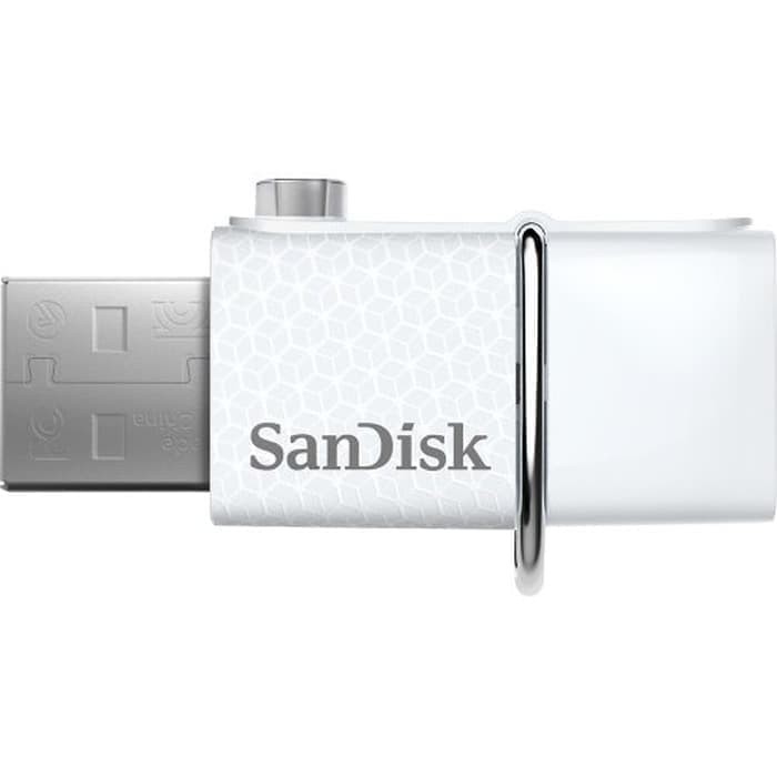 Sandisk Ultra Flashdisk Dual USB Drive 3.0 OTG 32GB - White