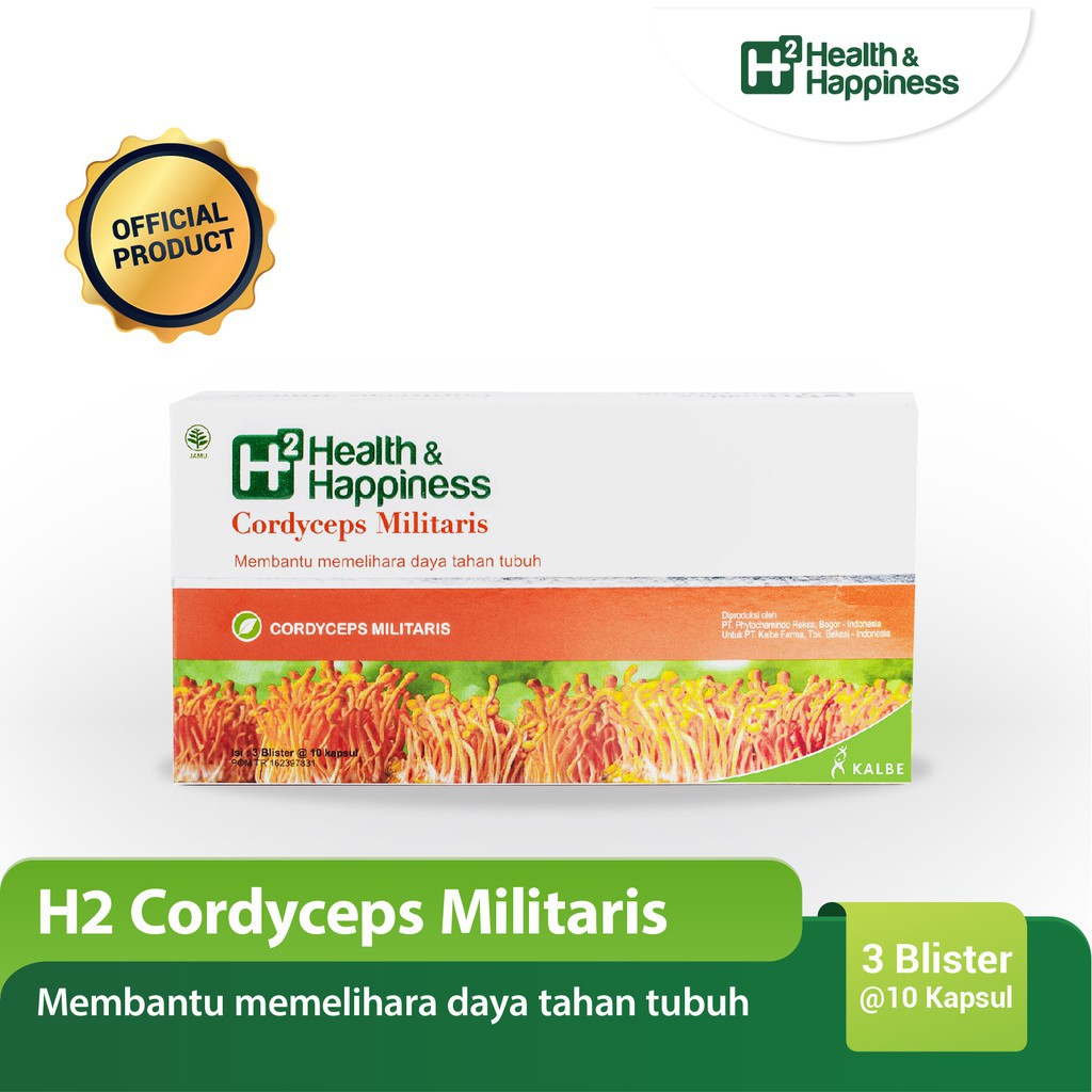 Paket H2 Cordyceps + H2 Krill Oil