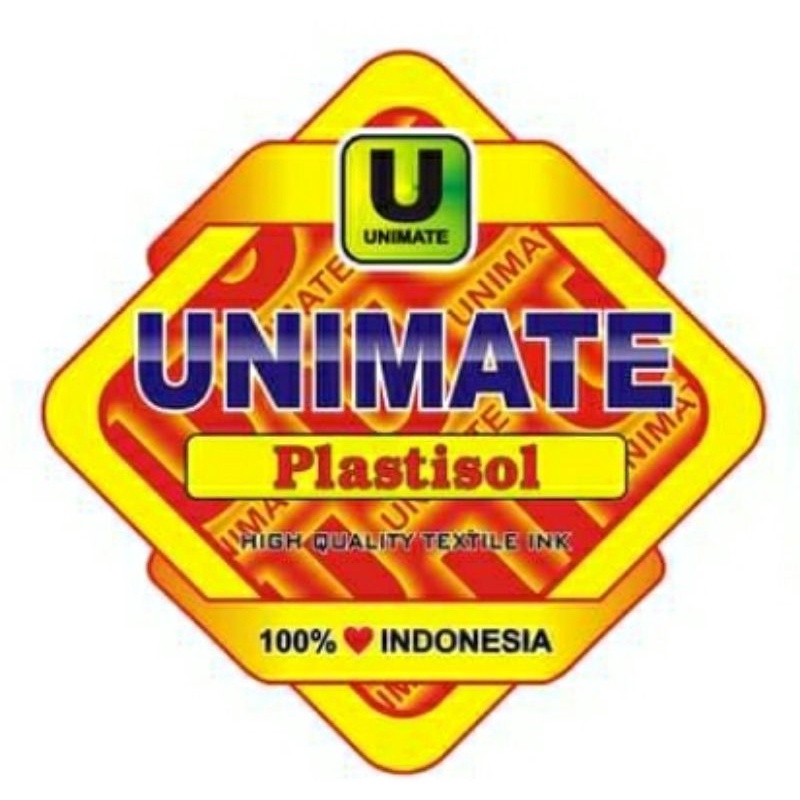 

Tinta Sablon Plastisol Unimate AS Series Kemasan 1kg