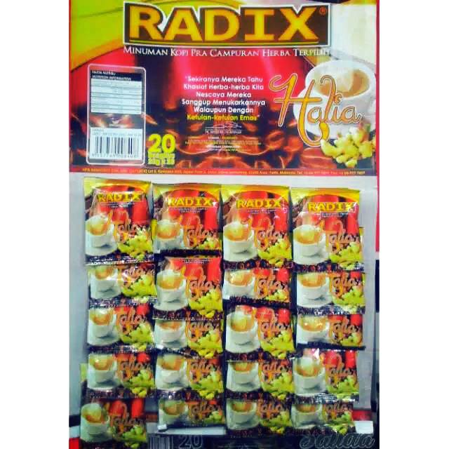 

Radix Halia Import Malaysia Original