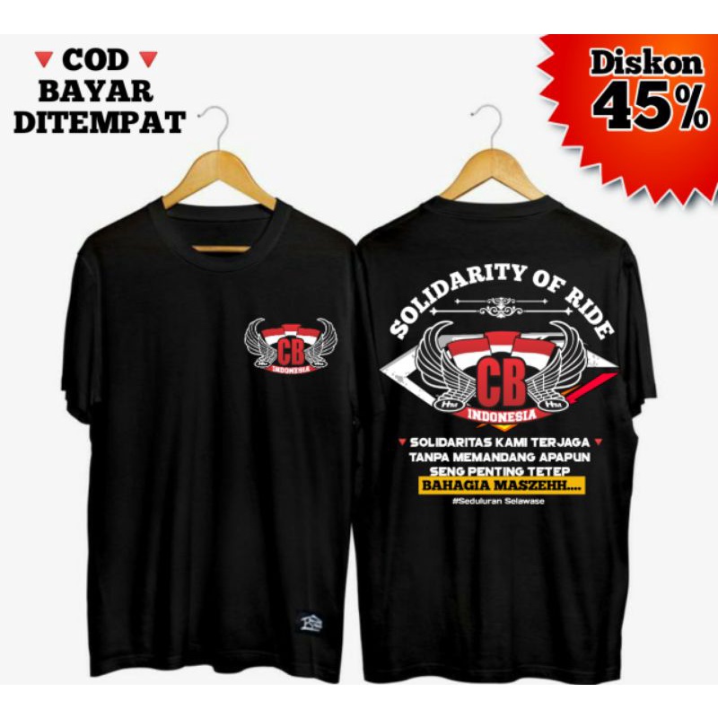 kaos Cb /kaos cb klasik/kaos touring BAYAR DITEMPAT BISA