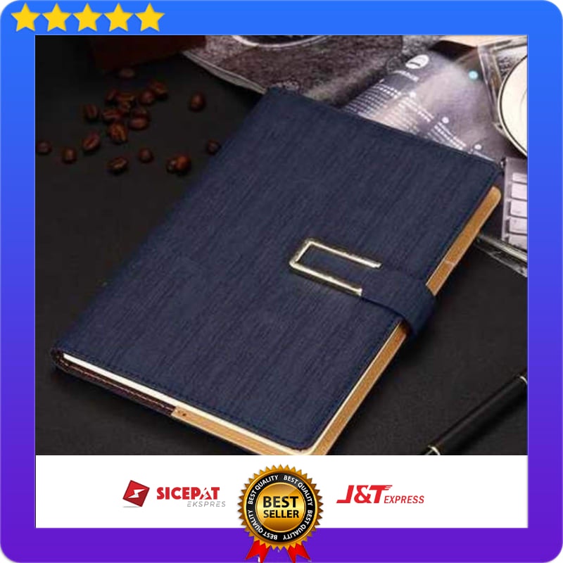 

Buku Catatan Kerja Cover Kulit Kertas A5