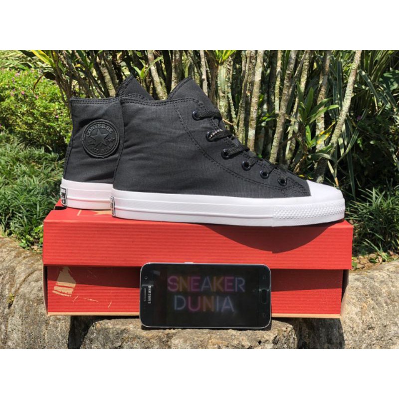 SEPATU CONVERSE CT HIGH BLACK WHITE SEPATU CONVERSE HITAM PUTIH CONVERSE TINGGI HITAM SEPATU MURAH