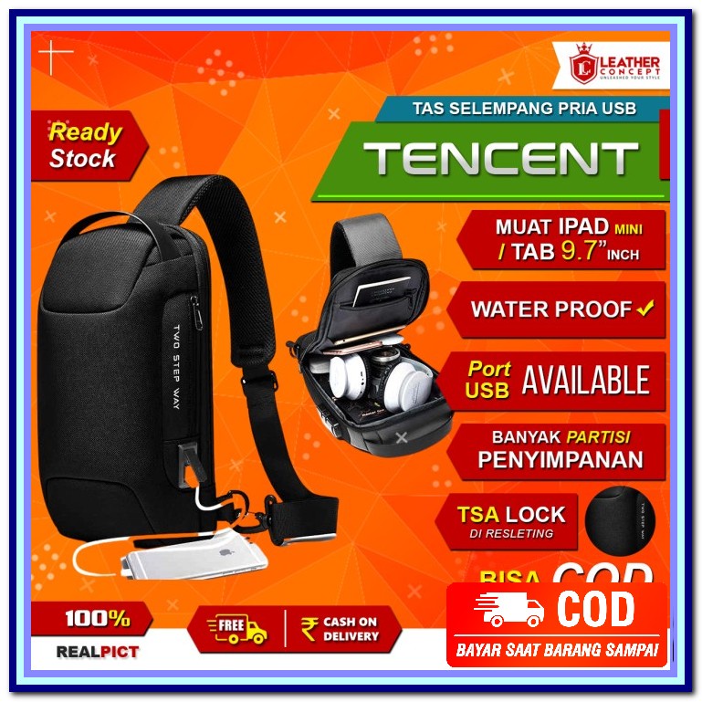 Tas Kecil Selempang Slempang Pinggang Waistbag Sepeda Distro Volt LH199 Tas Selempang Pria Tas Pria