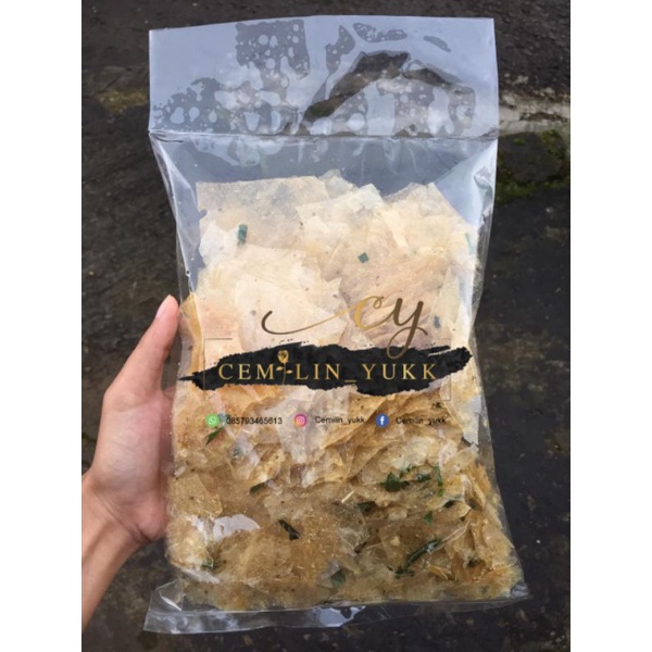 

(ORIGINAL) KERIPIK KACA/BELEDAG/KERIPIK BELING
