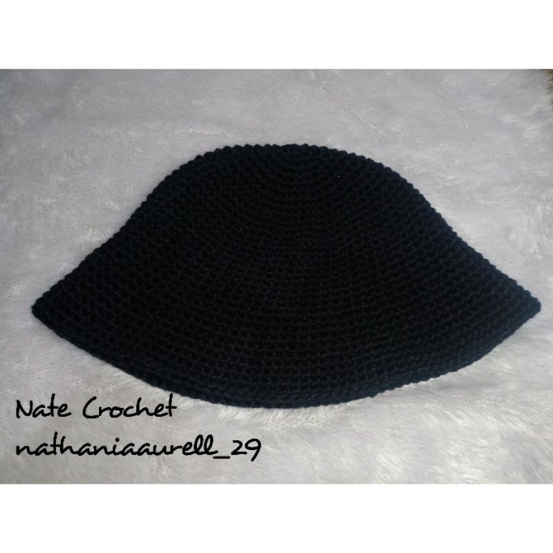 Bucket Hat Rajut Dewasa