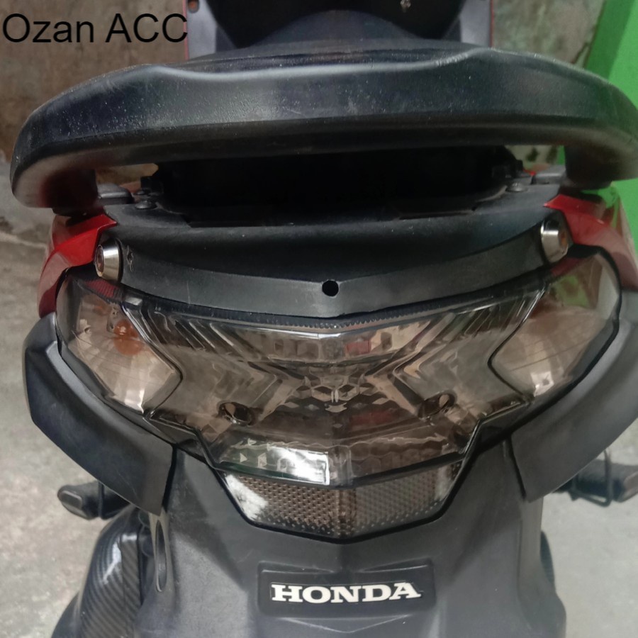 mika stoplamp lampu belakang BEAT Fi 2013-2015 smoke