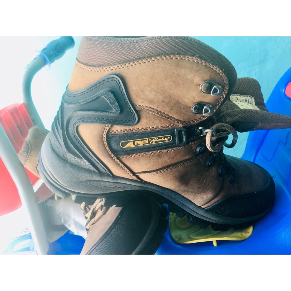 Sepatu Gunung Pria Rei - Sepatu Hiking Rei Adventure - Brown, 43